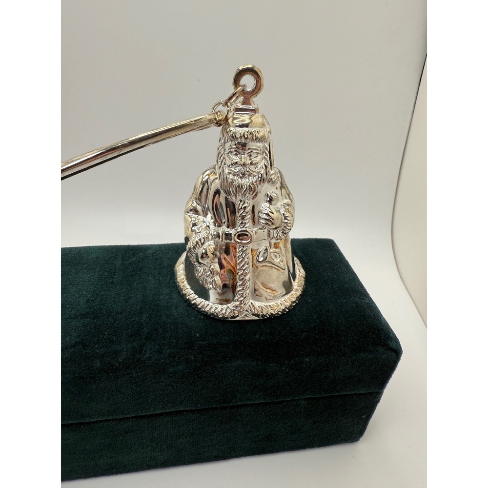 Silver Treasures by Godinger Santa Claus Candle Snuffer‎